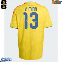 Colombia Yerry Mina #13 Hjemmedrakt VM 2026 Kortermet